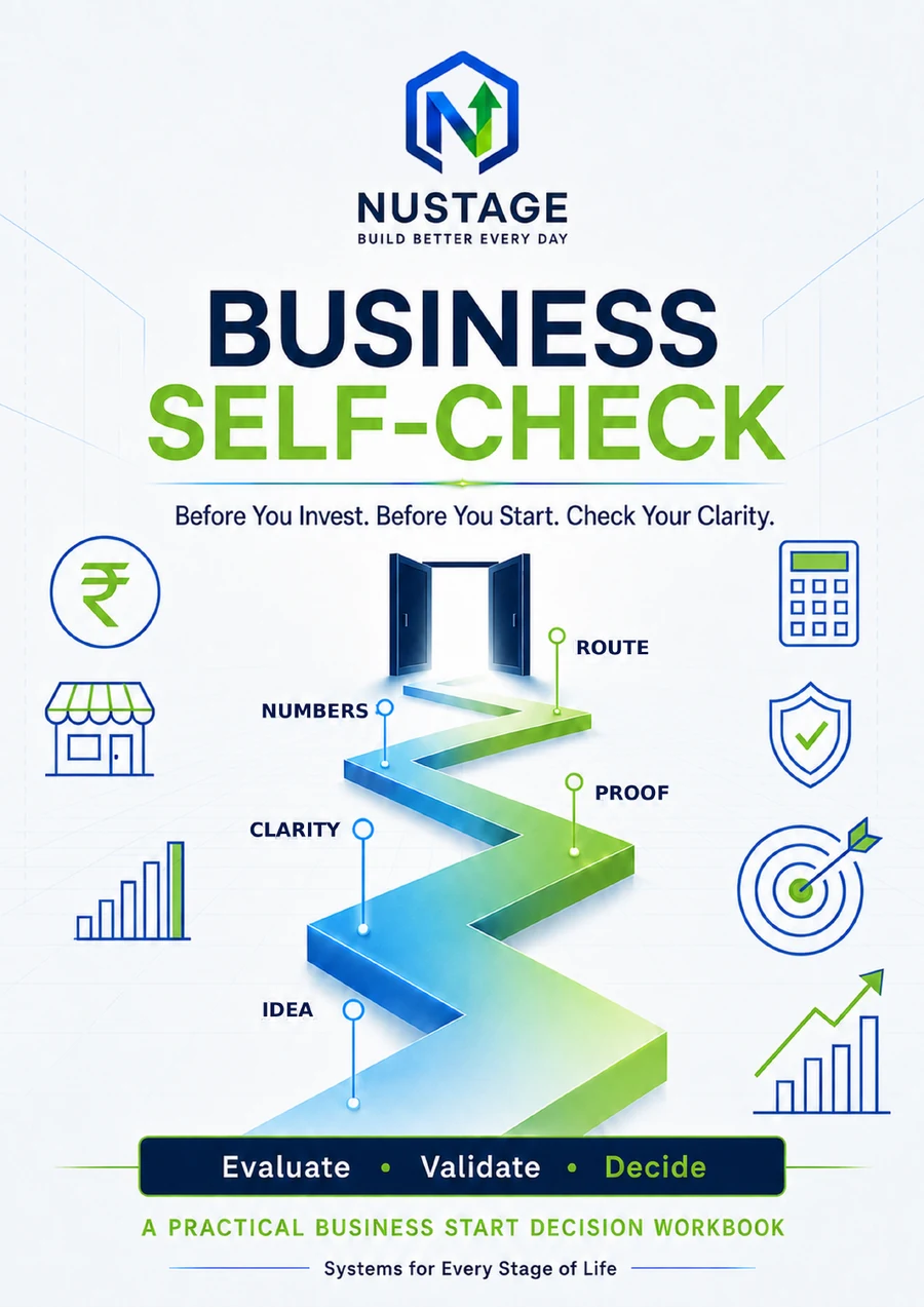 NUSTAGE Business Self-Check cover